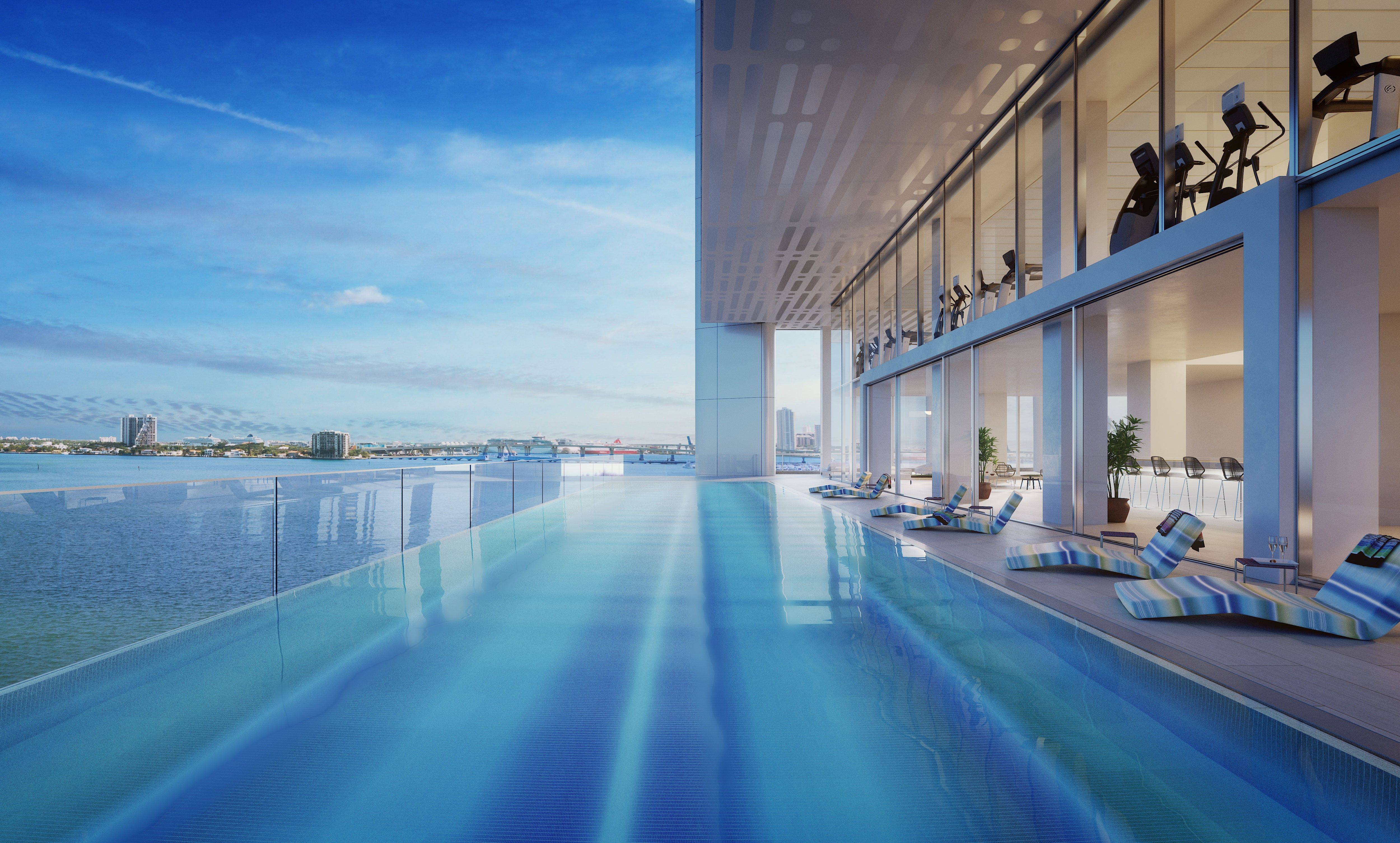 Infinity Pool at Missoni Baia